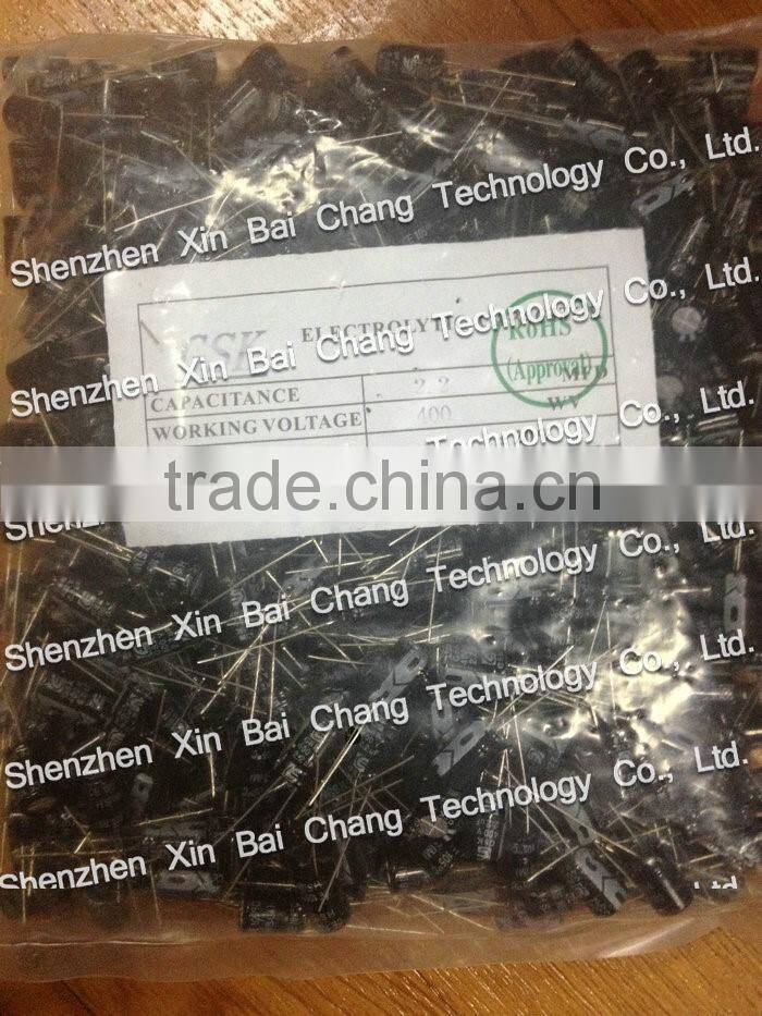 China Manufacturer Aluminum Electrolytic 47uf 400V AC Capacitor