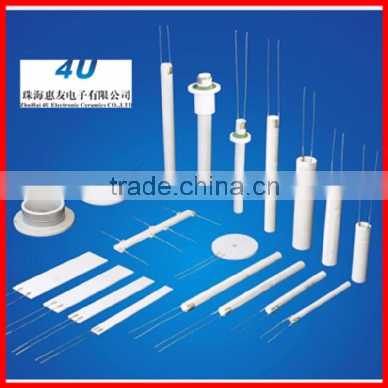 PTC MCH Tubular E Cigarette Insulator Ceramic Tube Heater