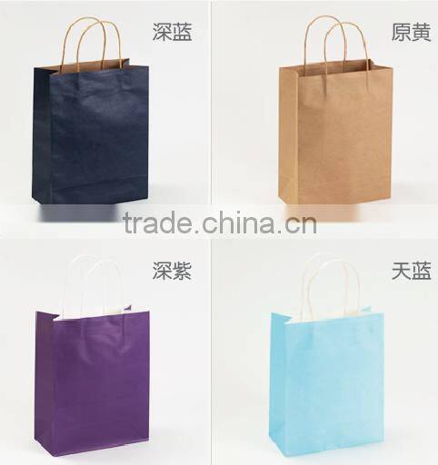 handle paper bag for makeup toiletry