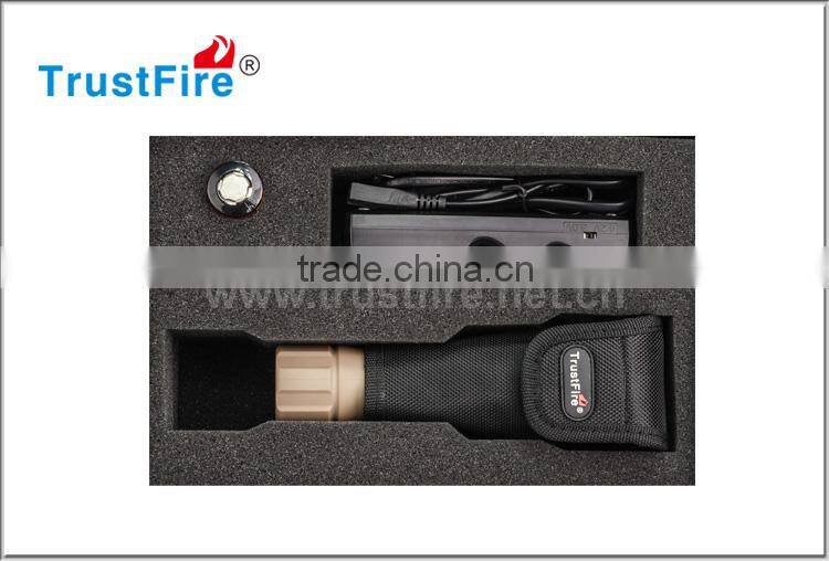 Best quality product Nylon diving torch underwater 100 meters TrustFire DF001 led diving flashlight with CE,FCC certification