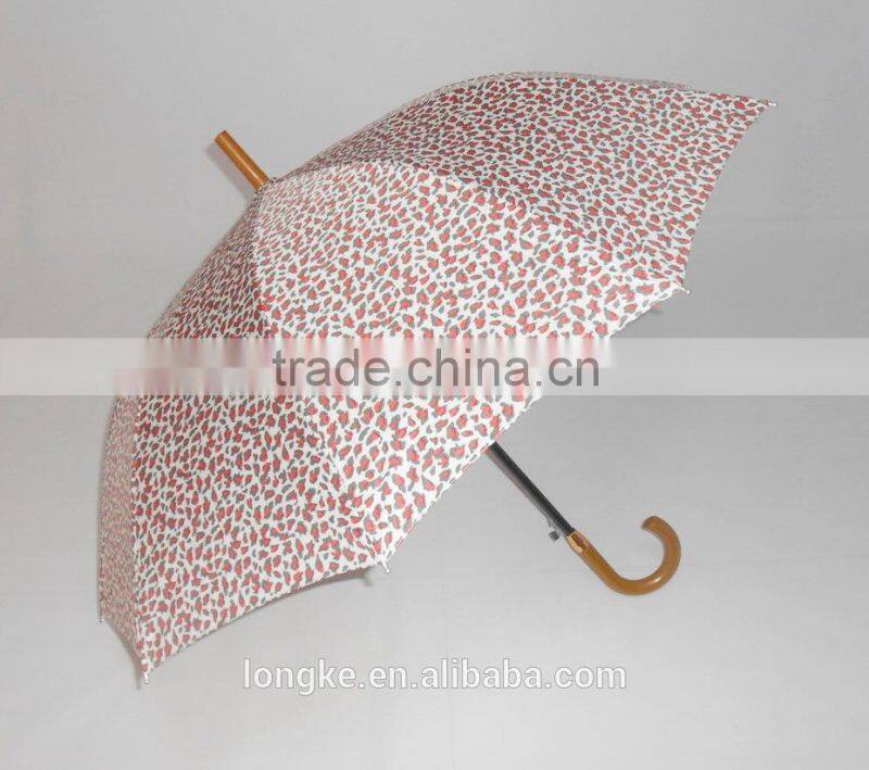 50cm*8k old fashion leopard-print umbrella for lady