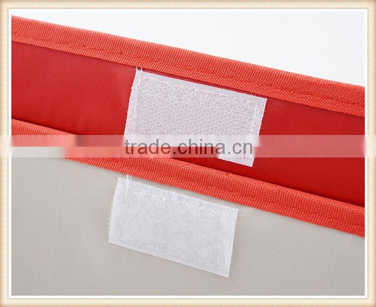 Cartoon printing oxford fabric collapsible toy storage box