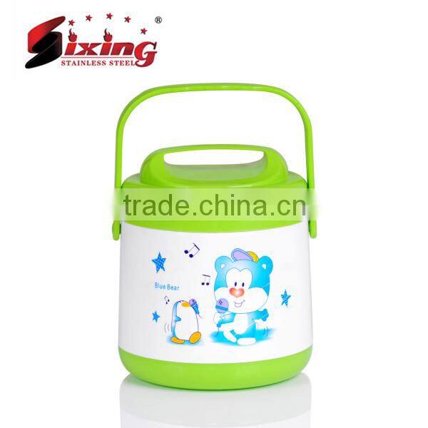Different Color Stainless Steel Food Container For Students