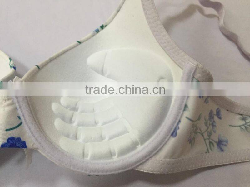 Comfortable Choice: Classical Sexyt Floral Pattern Extreme Push UP Padded Bra