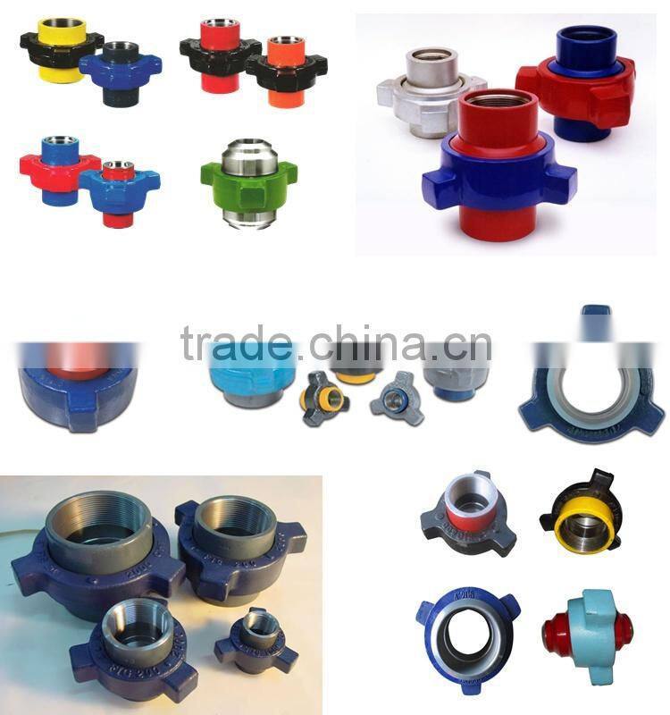 stainless steel hammer union FIG200,FMC WECO hammer union,butt-weld hammer union hammer union