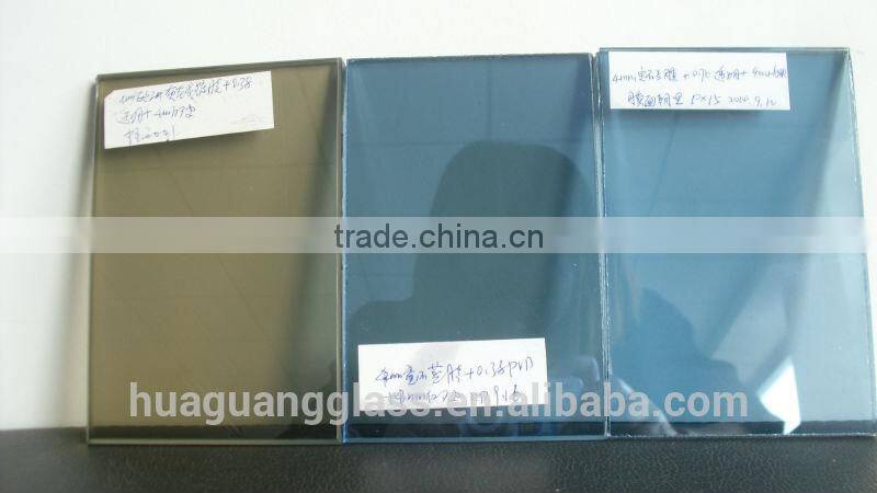 colored laminated glass