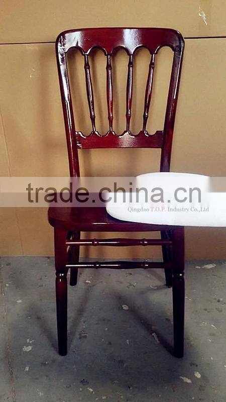 Wooden Wedding Mahogany Chateau Chair