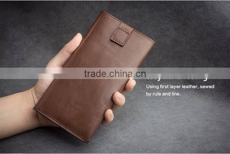 QIALINO hot sale online mobile phone case hot selling wallet case money pocket for iphone 6