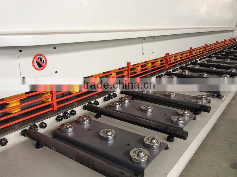 ISO&CE qc11y 16*4000mm CNC controller guillotine shearing machine,guillotine aluminium cutting machine with low price