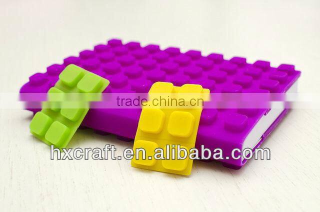 Silly Mini Block Notebook Silicone Various Colours to Choose from