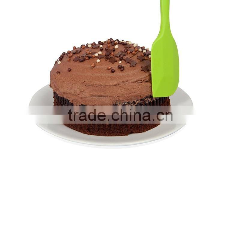 3-Piece Silicone Spatula Set - 2 Large & 1 Small Heat Resistant Cooking Utensils