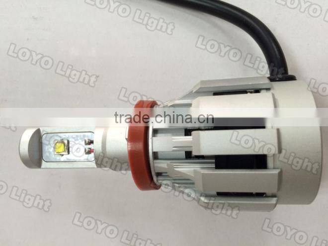 2016 30W 3000LM LED Headlamps H7 H8 H9 H11 9004 9005 9006 6000K White Bulbs