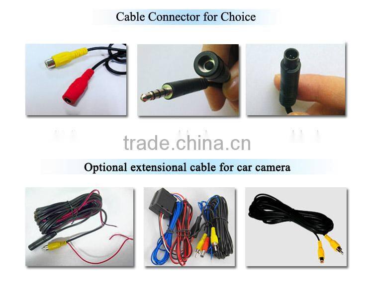 Universal hidden rear back up camera with CE FCC ROHS for all cars