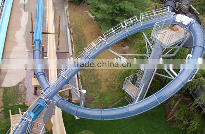 Big outdoor water park slides for sale water park equipment