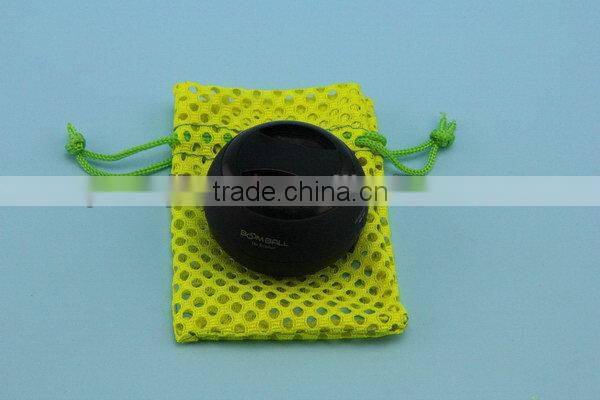 Designer antique golf mesh pouch