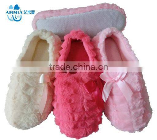 Lady animal 2016 new designs terry winter indoor memory slippers