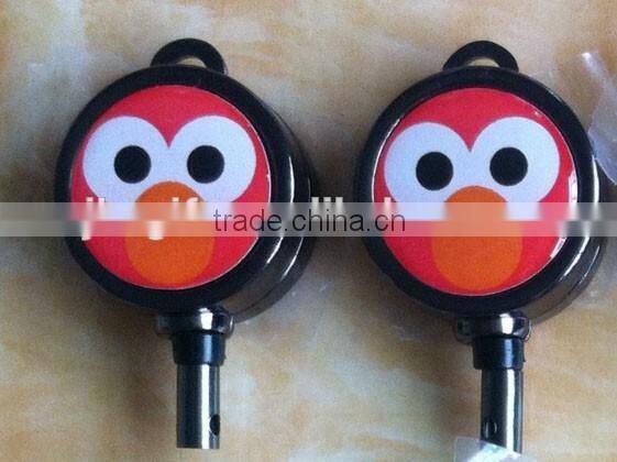 custom mini metal retractable recoil yoyo ski pass