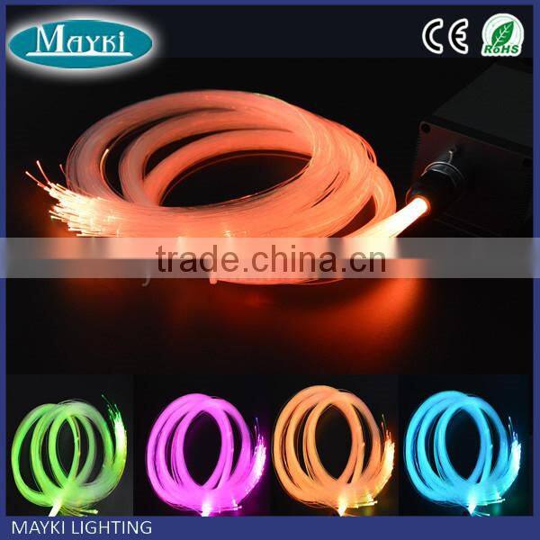 Fiber optic light cable for home and hotel decoration.