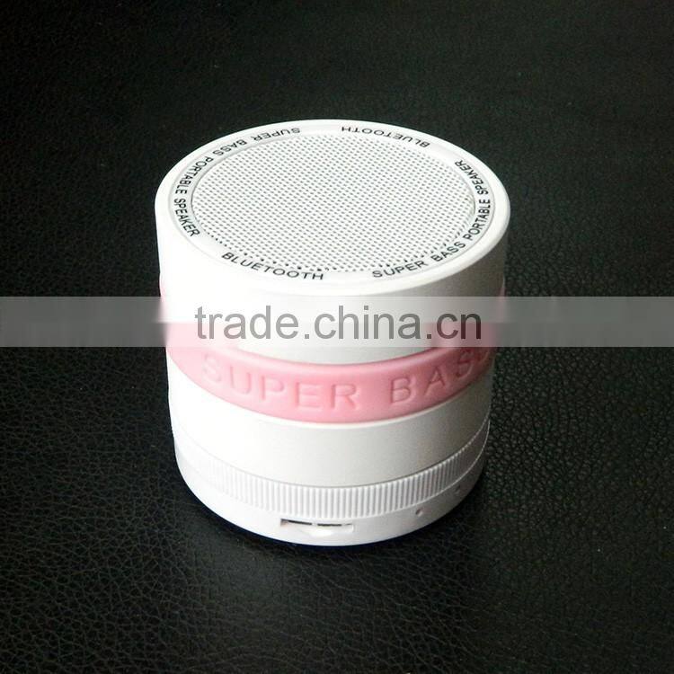 High quality mini bluetooth manual super bass portable speaker