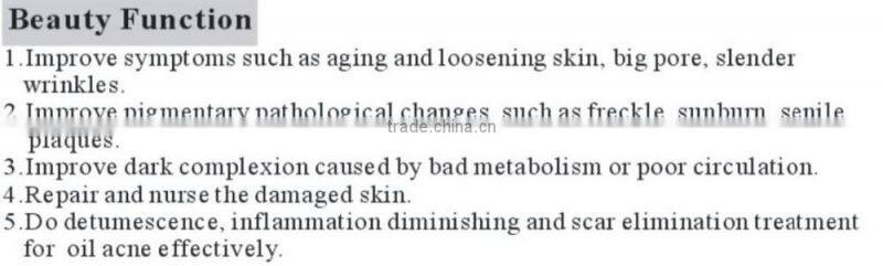 AYJ-M13 led red light skin rejuvenation/ led lamp facial therapy/led red light beauty lamp