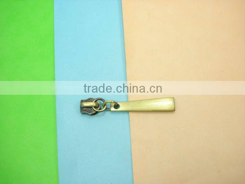 garment different color and metal zipper sliderQ-0401#