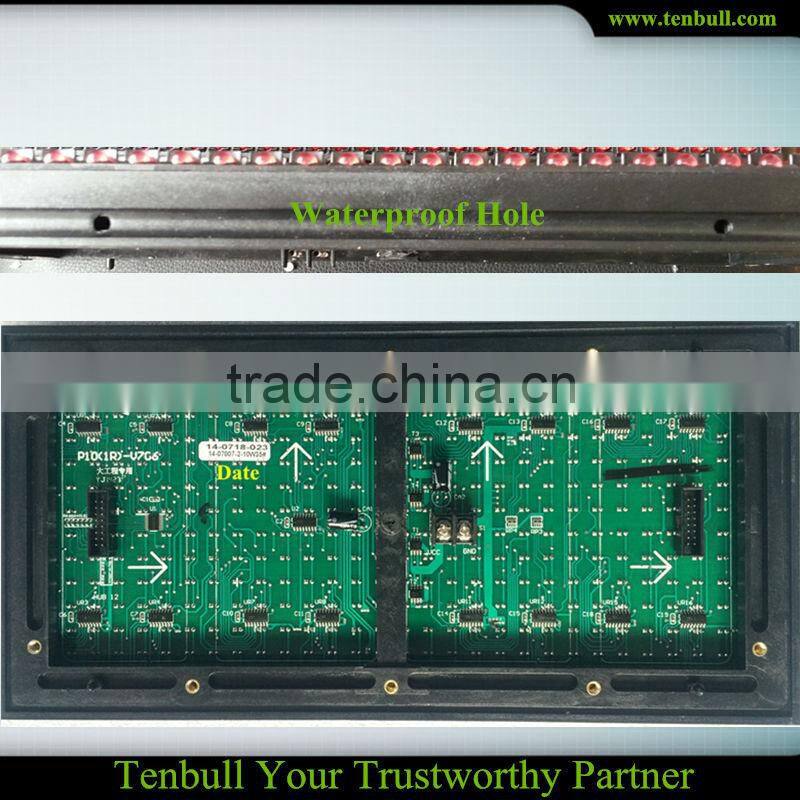 p10 red led display module outdoor display