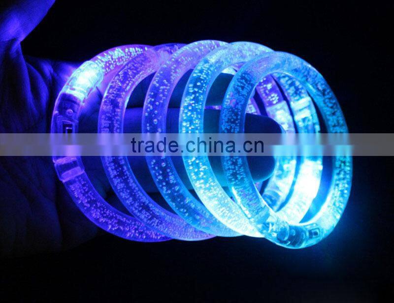 Party supplies LED lighting flashing wristband colorful LED flashing bracelet LED party bangle wristband LED wristband