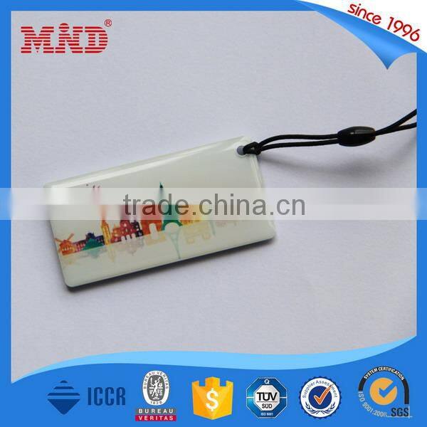 MDE123 wholesale waterproof RFID Epoxy tag with URL encoding