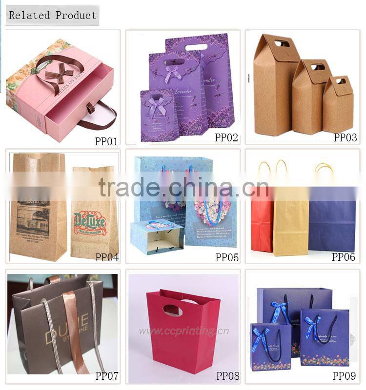 Top grade decoration handmade gift paper bag