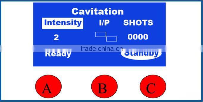 Portable mini cavitation machine for home use for home use