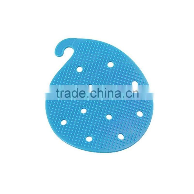 Multi Use Vegetable Brushes/Heat pads/Potato Scrubber/ rivet / Jar Opener Double Sided Silicone Fruit Vegetable Scrub