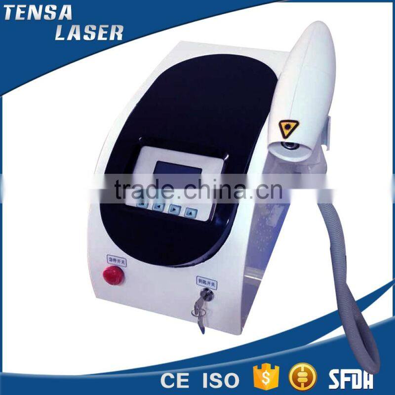 strong energy 2000mj mini q switch nd:yag tattoo removal laser