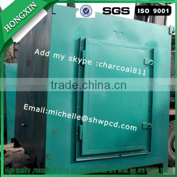 Air Flow Carbonization Furnace To Carbonize Wood Charcoal