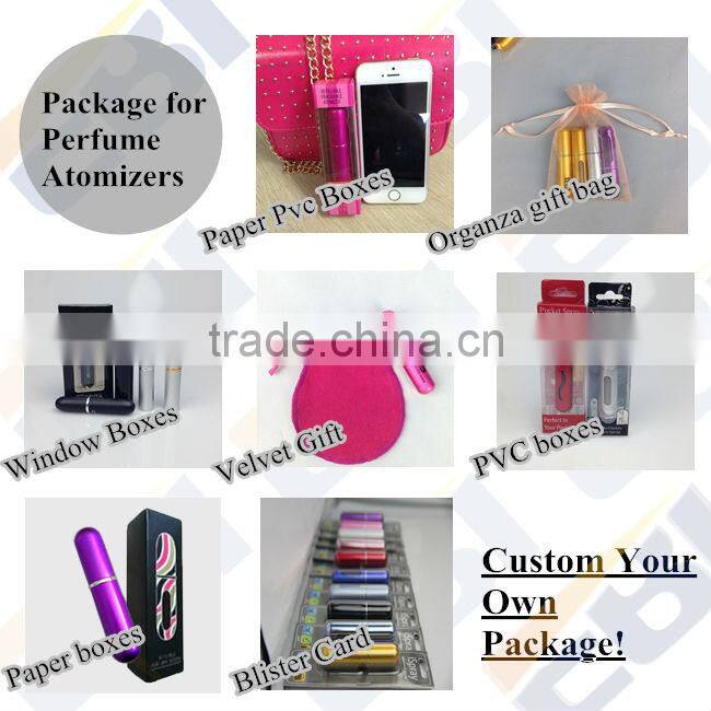 10ml Empty glass aluminum roll on bottles