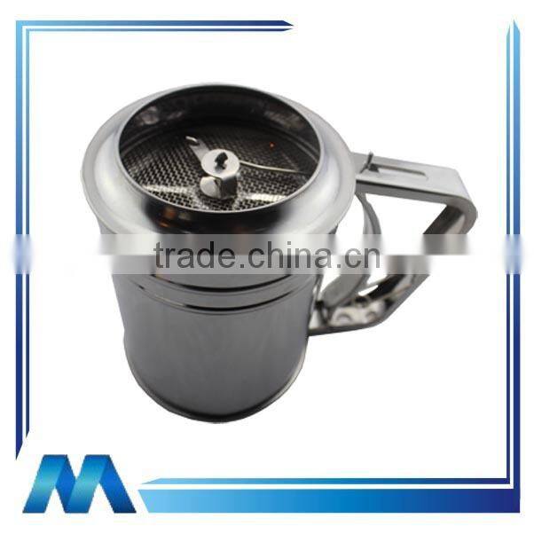 5 cups manual stainless steel flour sifter