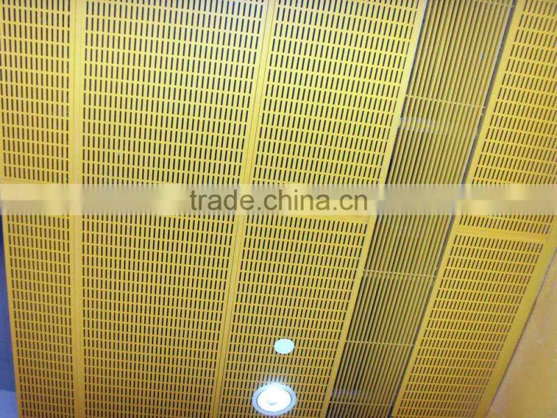 Various design of perforated wall panel/slotted mesh perforated metal/decorative perforated metal screen