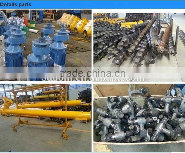 concrete screw conveyor with cement screw gearbox for sale