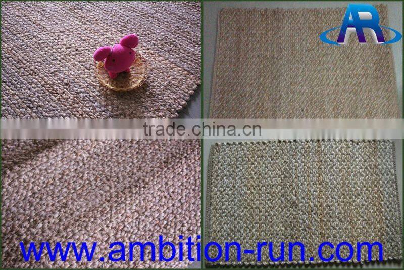 Round Sea grass carpet/water hyacinth carpet