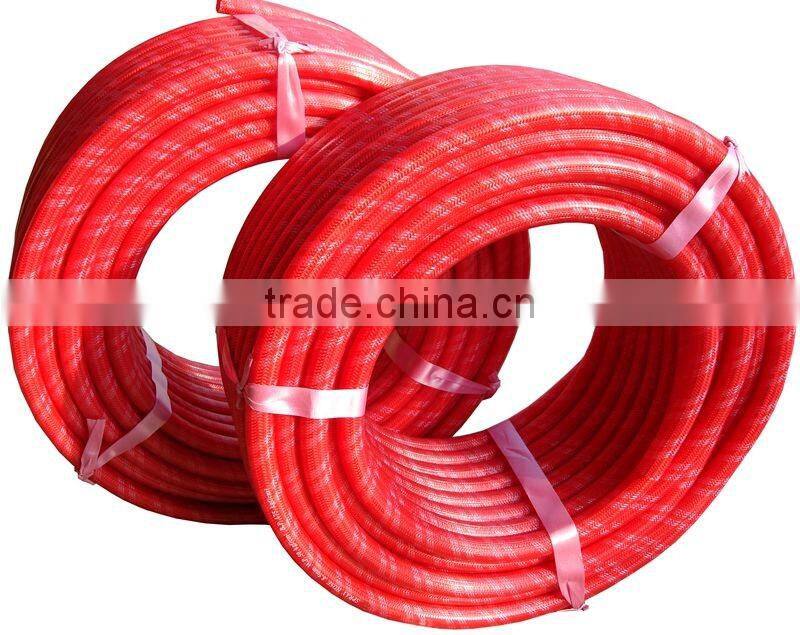 Agriculture yellow transparent 8.5mm High pressure spray hose/Braided Plastic 8.5mm spray hose/transparent pvc spray hose