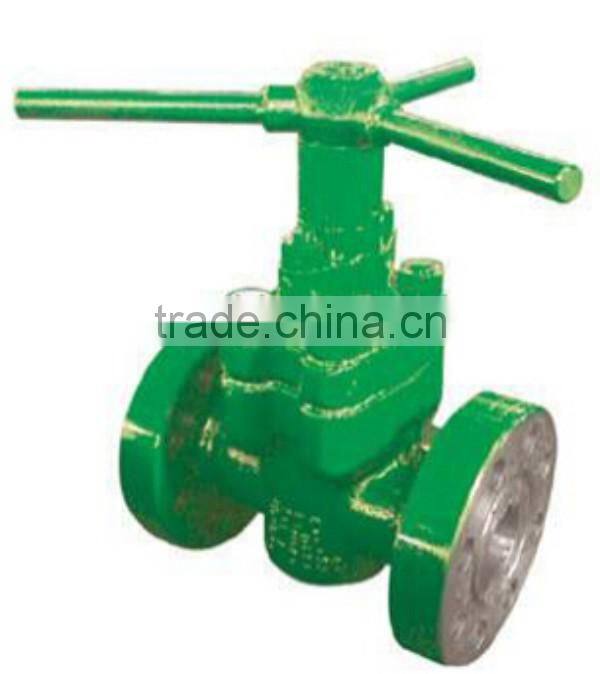 mud gate valve from 2000 PSI to 5000 PSI API 6D Oil and gas industry