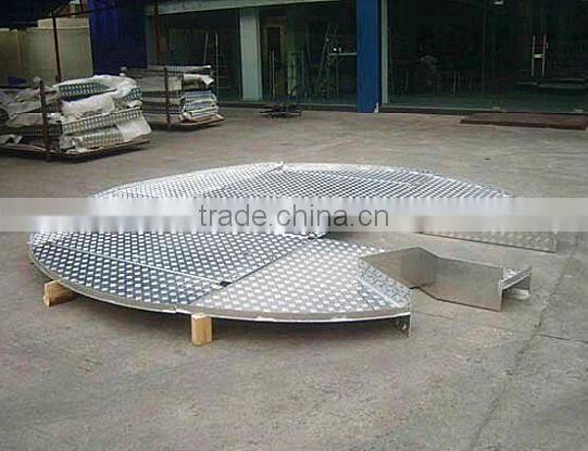 Embossed aluminum checkered plate, deep processing aluminum embossed plate for floor, stairs