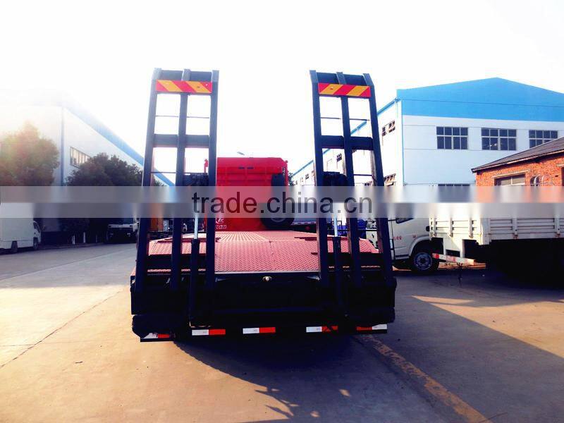 Driving type 8*4 FAW Flat Bed Towing Truck for Sale