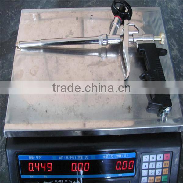 Zinc alloy foam gun, gun foam ,teflon treated foam gun
