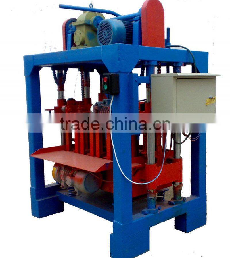 QT4-15 Cement limestone clay slag hollow paver brick making concrete block machinemanufacturers in india