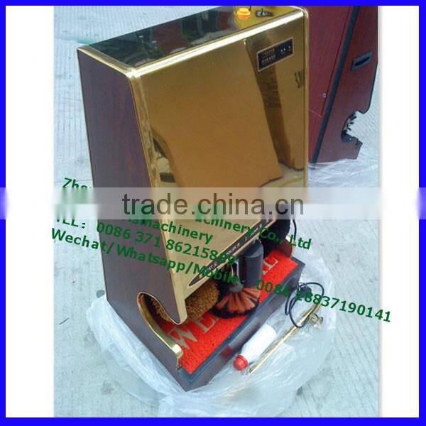 Hotel use shoe clean machine from Auris Machinery