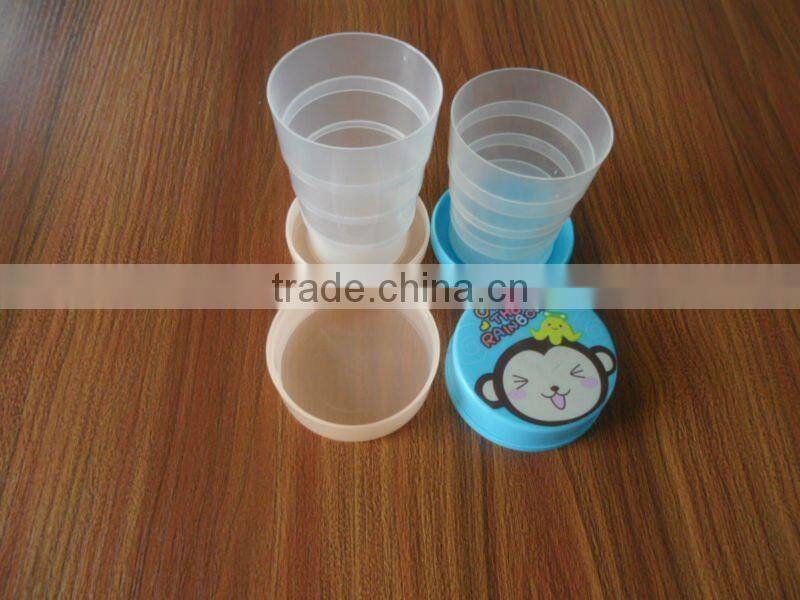 Promotional Convenient Plastic Collapsible Cups
