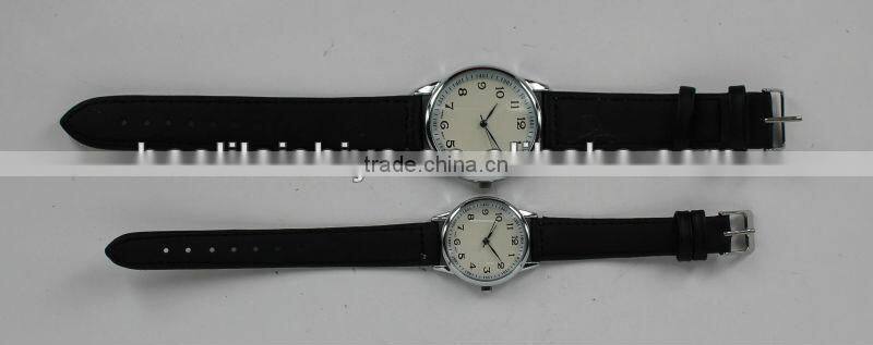 Cheapest special lover's crocodile man-made leather wathces for business gift