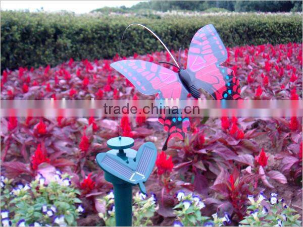solar butterfly Solar and Battery Powered Fluttering butterfly solar fluttering buftterfly flying butterfly