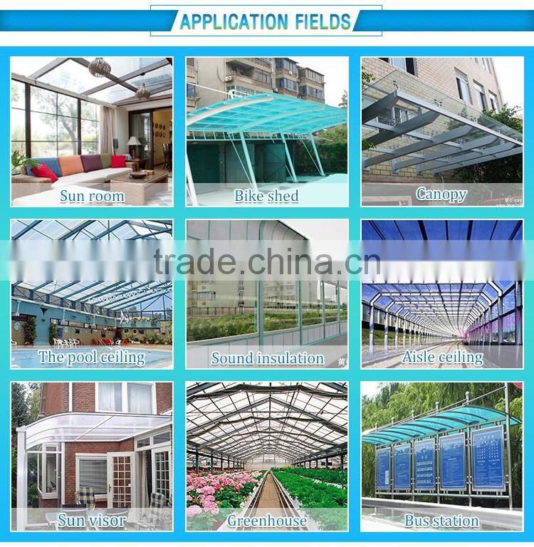 High light transmission cheap price polycarbonate glass plastic transparent sheet