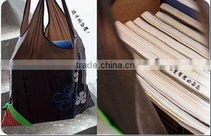 folding nylon / polyester Shopping Bag